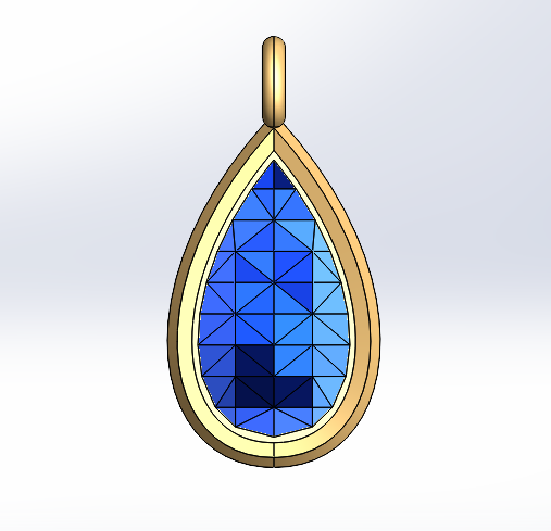 دانلود فایل سه بعدی مدل گردنبند