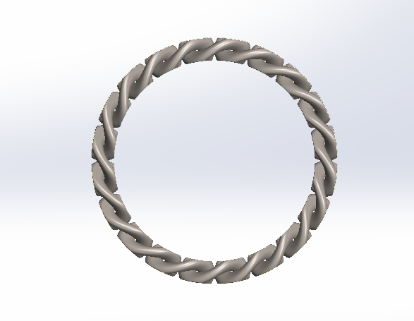 دانلود فایل سه بعدی مدل حلقه زنجیری