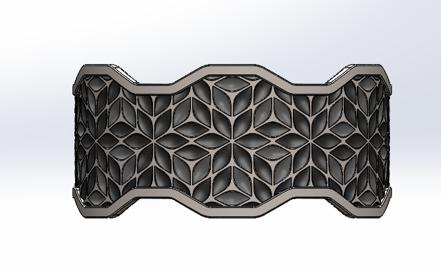 دانلود فایل سه بعدی مدل حلقه طرح دار