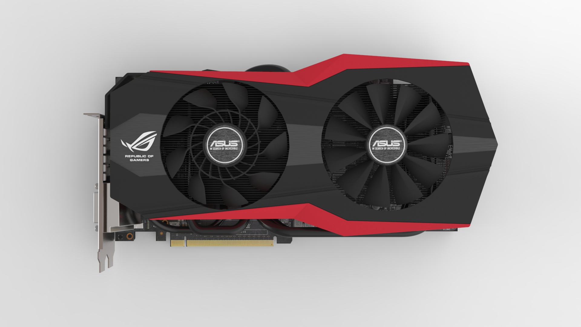 دانلود فایل سه بعدی کارت گرافیک Asus GTX 980 Matrix