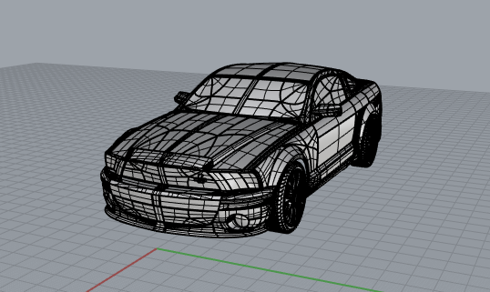 دانلود فایل سه بعدی، Ford Mustang