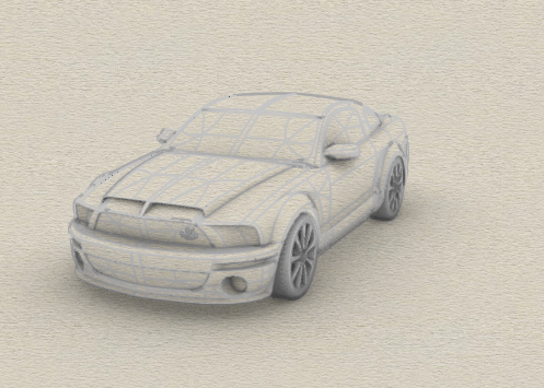 دانلود فایل سه بعدی، Ford Mustang