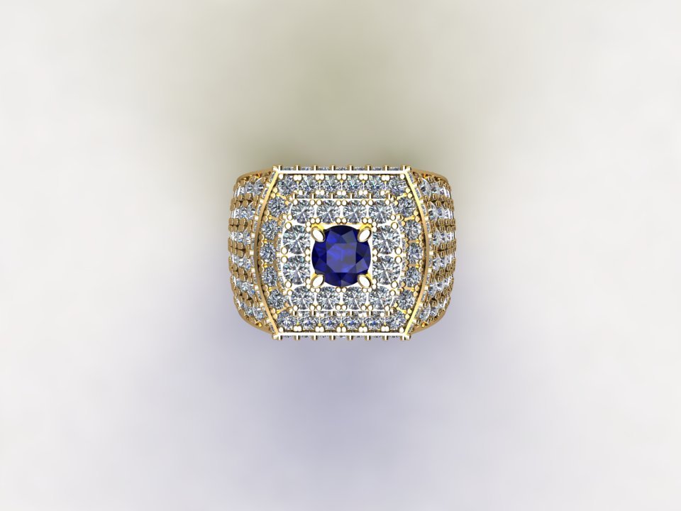 دانلود فایل سه بعدی انگشتر سایز 16